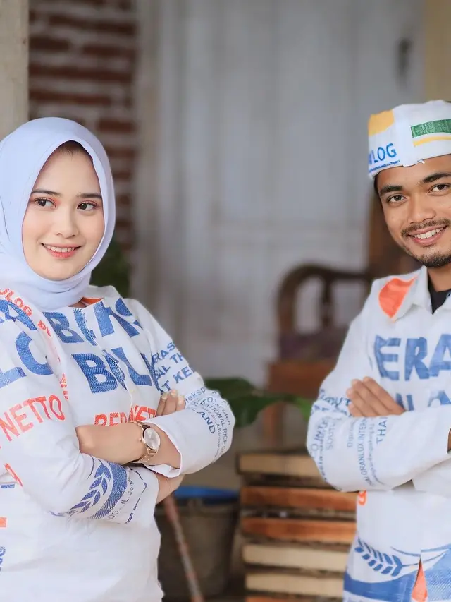 Outfit Ramadhan dari Karung Bulog