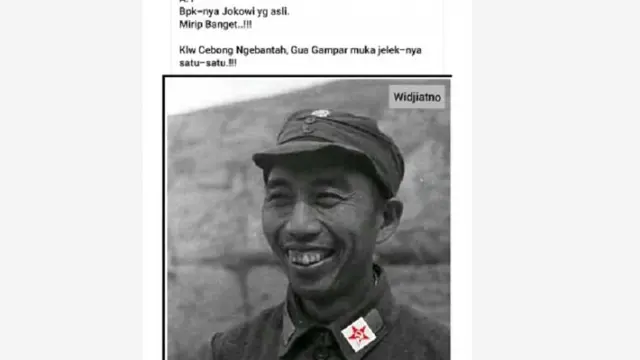 Foto Klaim Salah