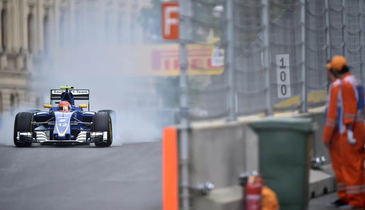 Sauber F1 Team menghuni dasar klasemen konstruktor Formula One tanpa mendulang satu poin pun. (AFP/Kiril Kudryavtsev)