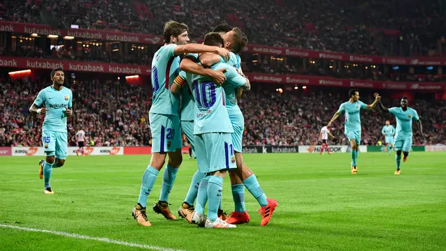 Barcelona Tundukkan Bilbao