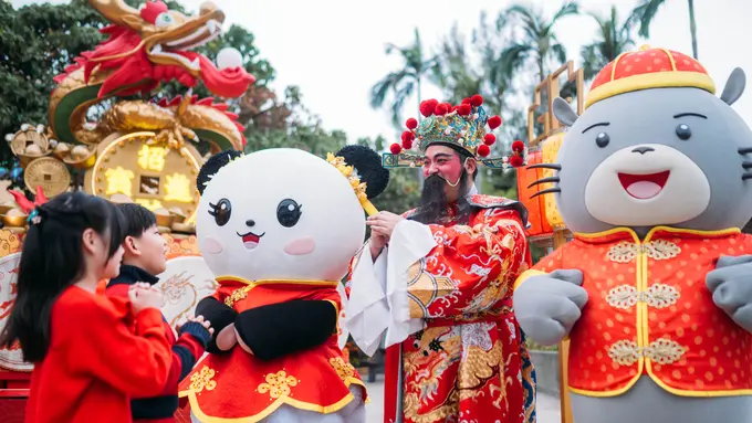 Tahun Baru Imlek yang Wajib Dicoba di Hong Kong (Credit: Ocean Park Hong Kong)