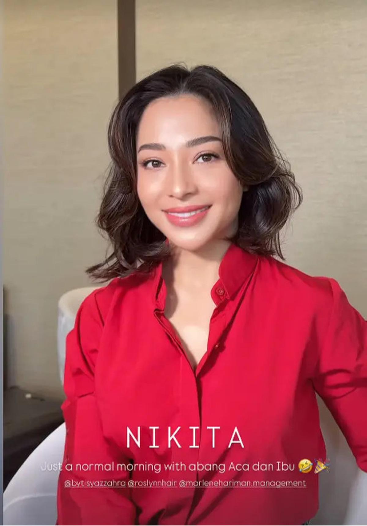 Model Rambut Terbaru Nikita Willy, Tampil Lebih Fresh dan Berkelas