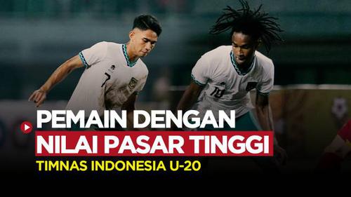 MOTION GRAFIS: Termasuk Marselino Ferdinan, Inilah Pemain Timnas Indonesia U-20 Dengan Nilai Pasar Tertinggi