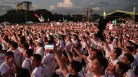 Ribuan Jemaat INC Filipina Protes Penangkapan Senator Pro-Duterte