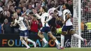 Gol-gol kemenangan Inggris dicetak oleh Declan Rice dan Jack Grealish di babak pertama. (AP Photo/Peter Morrison)