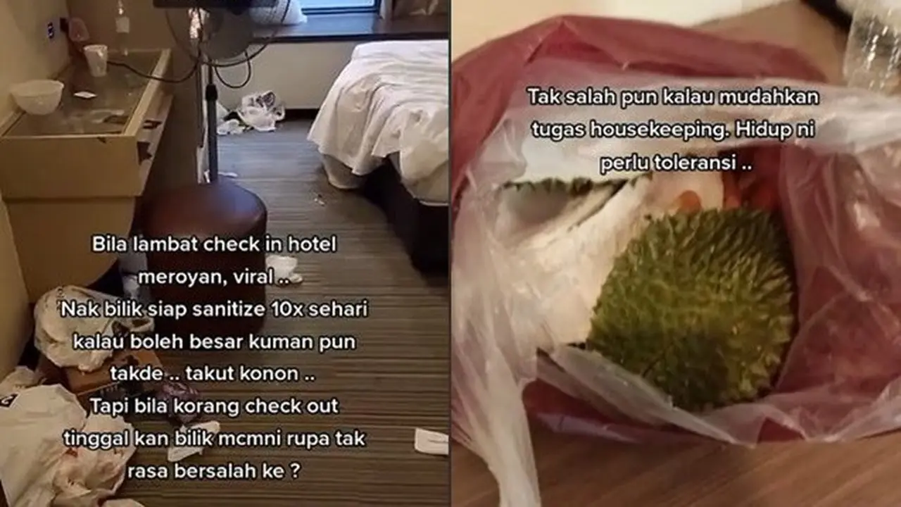 Viral Kamar Hotel Kotor dan Barang Rusak Ditinggal Penyewa, Bak Kapal Pecah