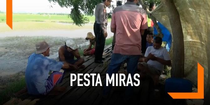 VIDEO: Belasan Orang Pesta Miras di Siang Bulan Ramadan