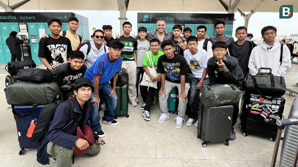 Obrigado Portugal! Korea-Korea Selecao Pulang ke Indonesia, Driver Sampai Menangis saat Berpisah