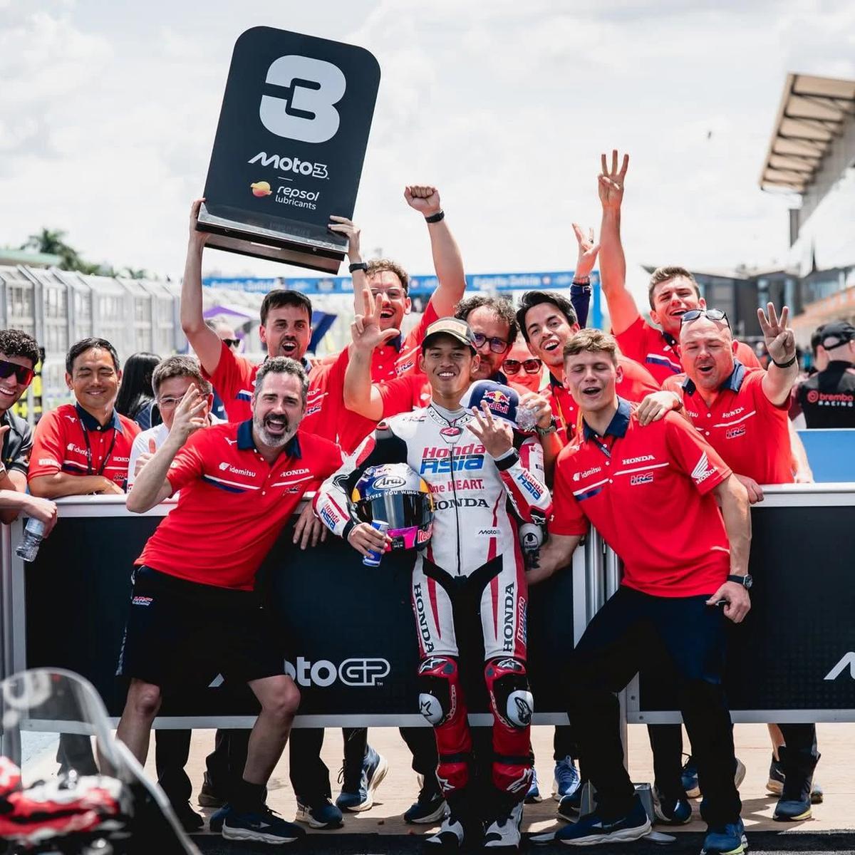 Veda Ega Pratama Naik Podium di GP Brasil, Dirut Injourney: Kita Dkung Pembalap Indonesia Bersaing Secara Global