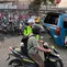 Insiden tabrakan beruntun di perlintasan kereta api Kebon Pedes, Tanahsareal, Kota Bogor, Jawa Barat, Sabtu 4 Juli 2026. (Foto: Antara).