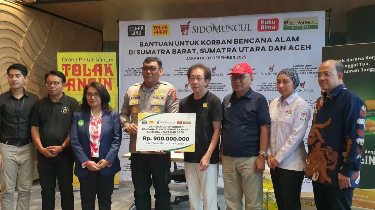 Sido Muncul Salurkan Bantuan Senilai Rp 900 Juta untuk Korban Bencana Sumatra