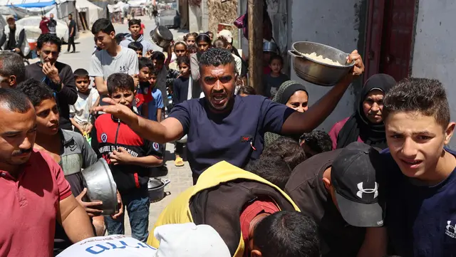 Kelaparan Jadi Taktik Perang Israel di Gaza?
