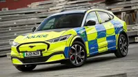 Ford Mustang Mach-E diwacanakan akan jadi mobil polisi di Inggris (TopGear)