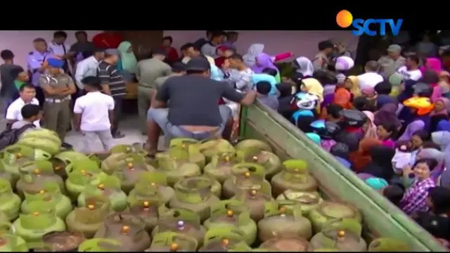 Kembali Langka, Warga Bangka Belitung Antre Berjam-Jam demi Gas Melon
