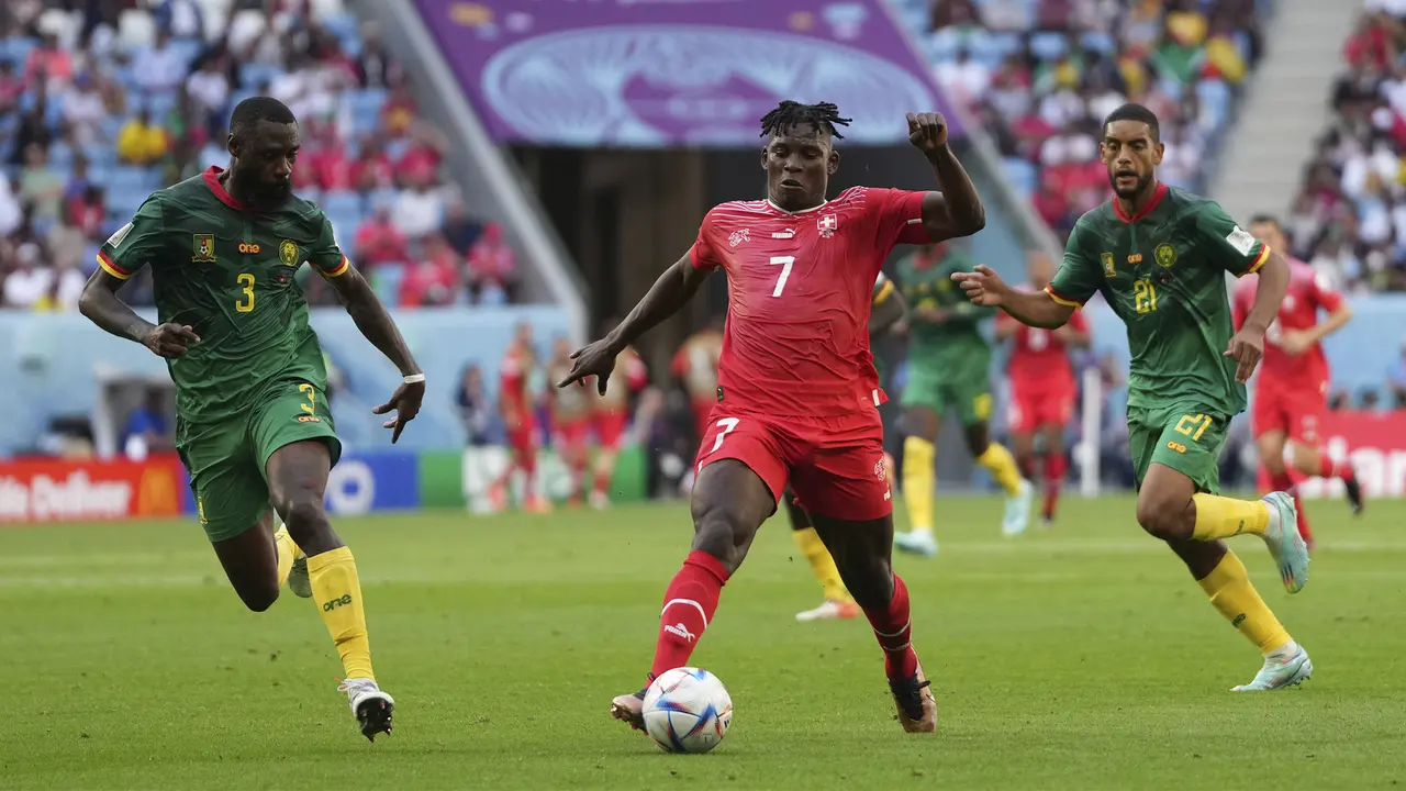 Timnas Swiss vs Timnas Kamerun Grup G Piala Dunia 2022