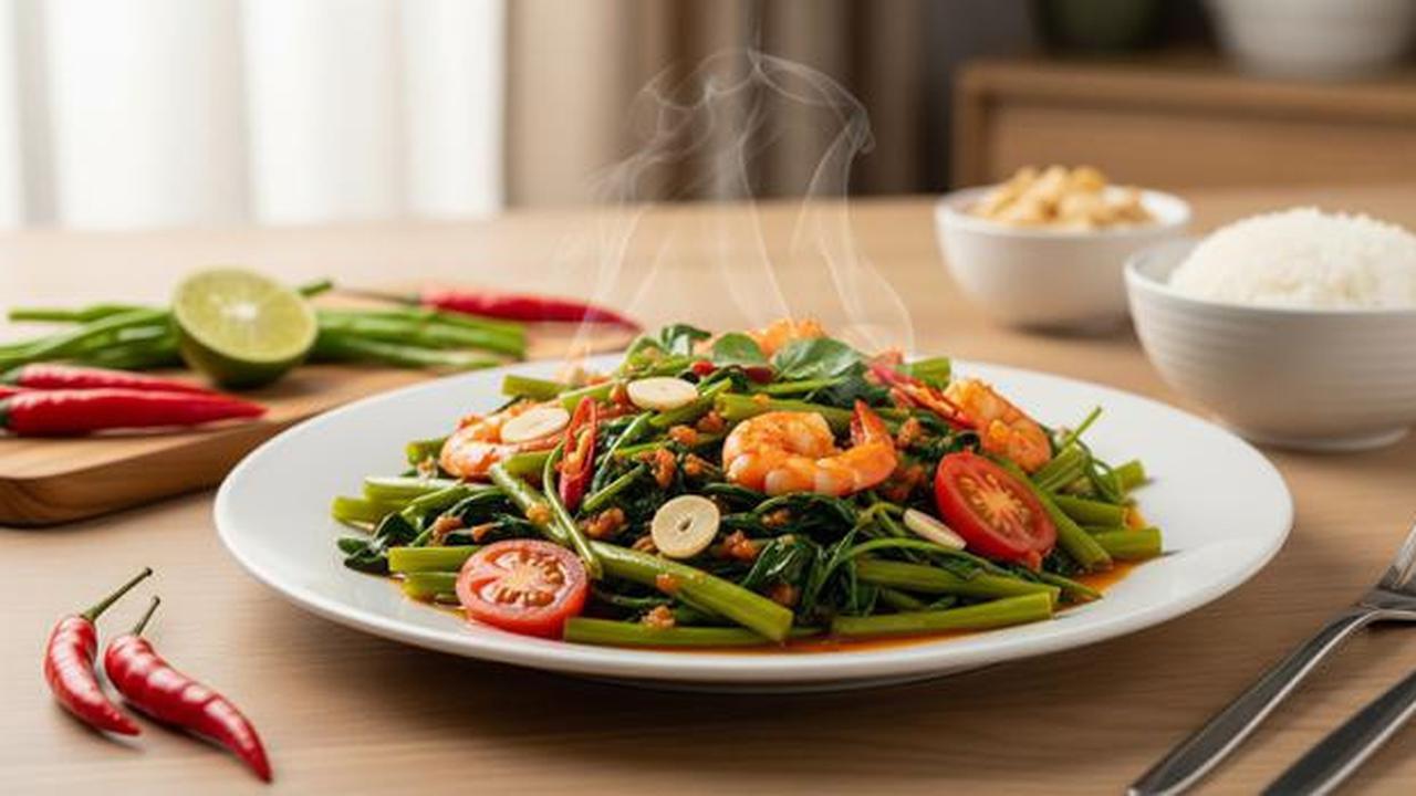 Sambal Kangkung yang Segar dan Enak