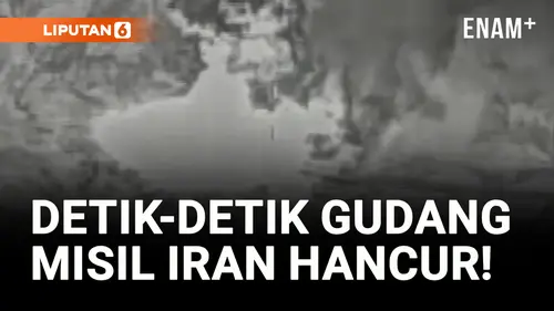 VIDEO: Israel Rilis Video Penyerangan ke Gudang Misil Iran!