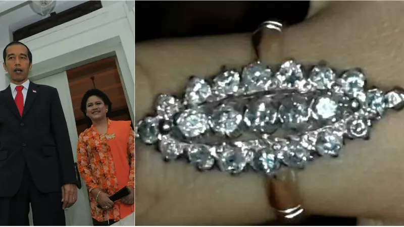 Cerita Ditemukannya Cincin Ibu Negara Iriana yang Hilang