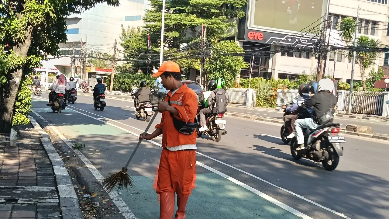 Lalu lintas di Jalan Penjernihan I, Pejompongan