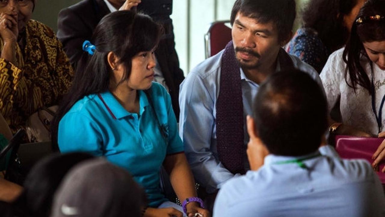Tangis bahagia Mary Jane dijenguk Manny Pacquiao
