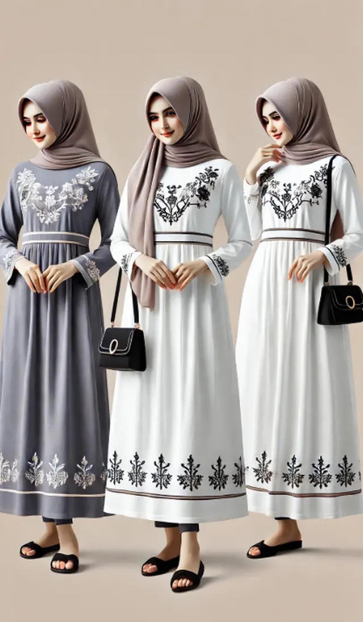 5 Model Gamis Terbaru Kombinasi, Elegan dan Nyaman untuk Berbagai Acara