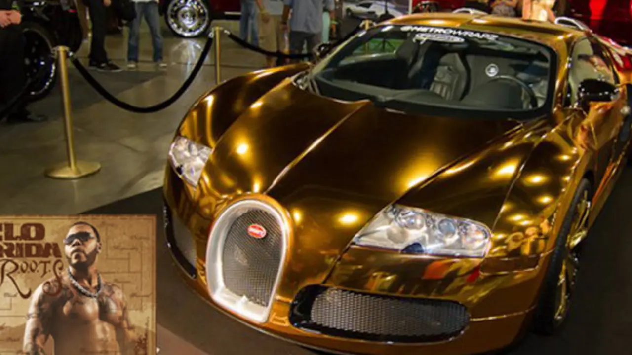 Bugatti Veyron Gold (worldcarfans.co)
