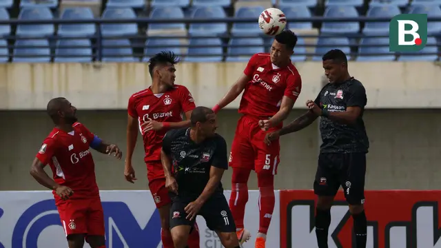 FOTO: Persik Kediri Imbangi Madura United Tanpa Gol di Babak Pertama - Moh. Al Amin Syukur Fisabillah