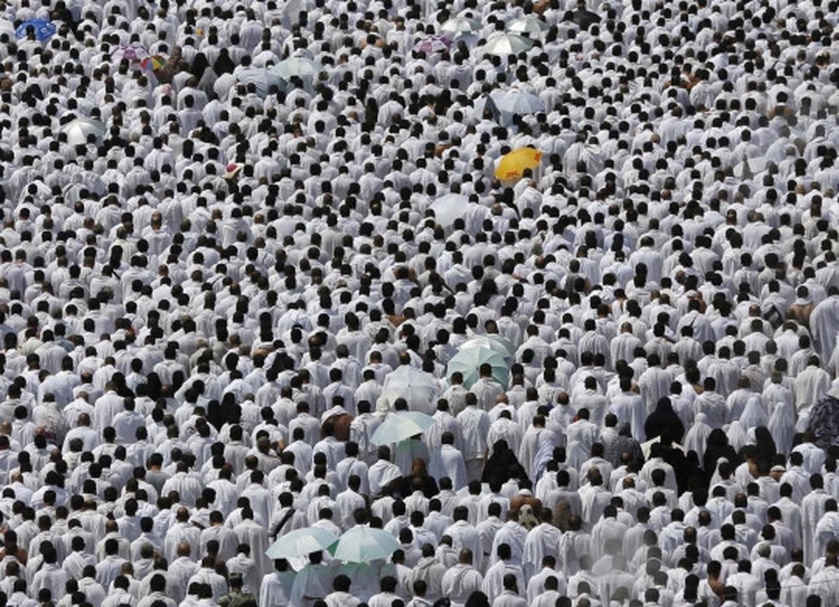 Pemandangan menakjubkan jutaan jemaah haji wukuf di Arafah