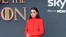 Hadir di Premiere House of The Dragon pada pertengahan Agustus lalu, Emily Carey mengenakan gaun merah dari Fendi Couture yang diambil dari koleksi Couture Spring/SummerS22 (instagram/theemilycarey)