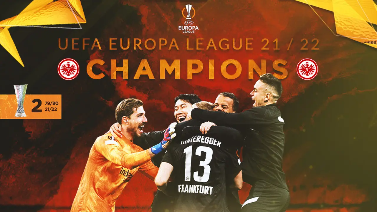 Liga Europa - Ilustrasi Eintracht Frankfurt Juara Liga Europa Musim 2021-2022