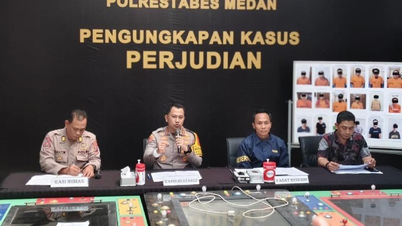 Penangkapan Judi Polrestabes Medan: 62 Tersangka Diciduk dalam 100 Hari