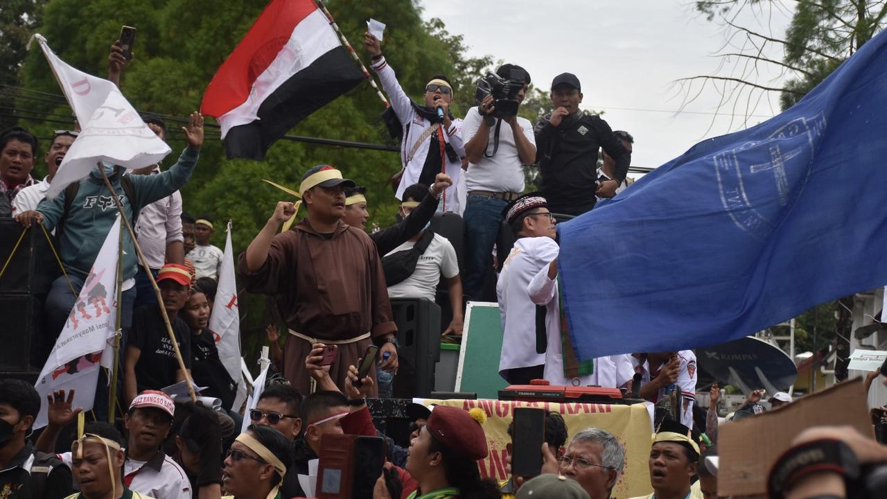 Ribuan Orang Demo Tuntut PT TPL Ditutup, Kecewa Tak Ditemui Bobby Nasution