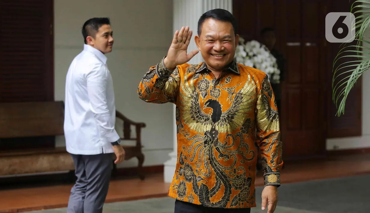 Jenderal (Purn) TNI Dudung Abdurachman. Ia merupakan mantan Kepala Staf Angkatan Darat (KSAD). (Liputan6.com/Angga Yuniar)