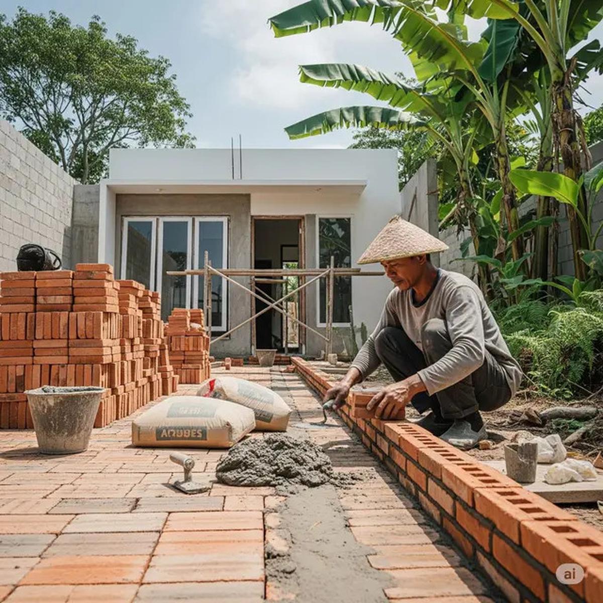 10 Inspirasi Desain Rumah Sederhana 2 Lantai di Desa, Nyaman, Asri, dan Hemat Biaya