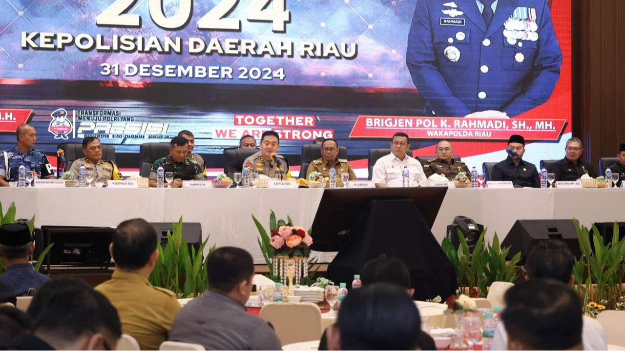 Polda Riau Berhasil Turunkan Angka Kecelakaan & Pelanggaran Lalulintas Selama 2024