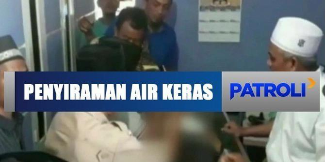 Satu Pelaku Penyiraman Air Keras ke Guru Ngaji Masih di Bawah Umur