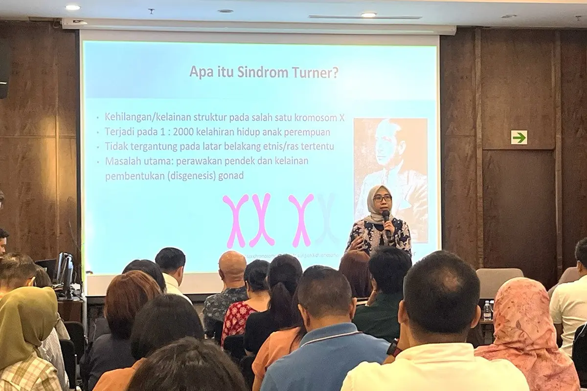 Dokter Ghaisani Fadiana, SpA, SubspEnd(K) dari RSPI - Pondok Indah bicara tentang sindrom Turner.