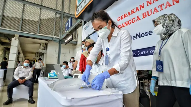 Stasiun-stasiun Kereta Api (KA) akan mulai menyediakan alat pendeteksi Covid-19, GeNose pada 5 Februari 2021.
