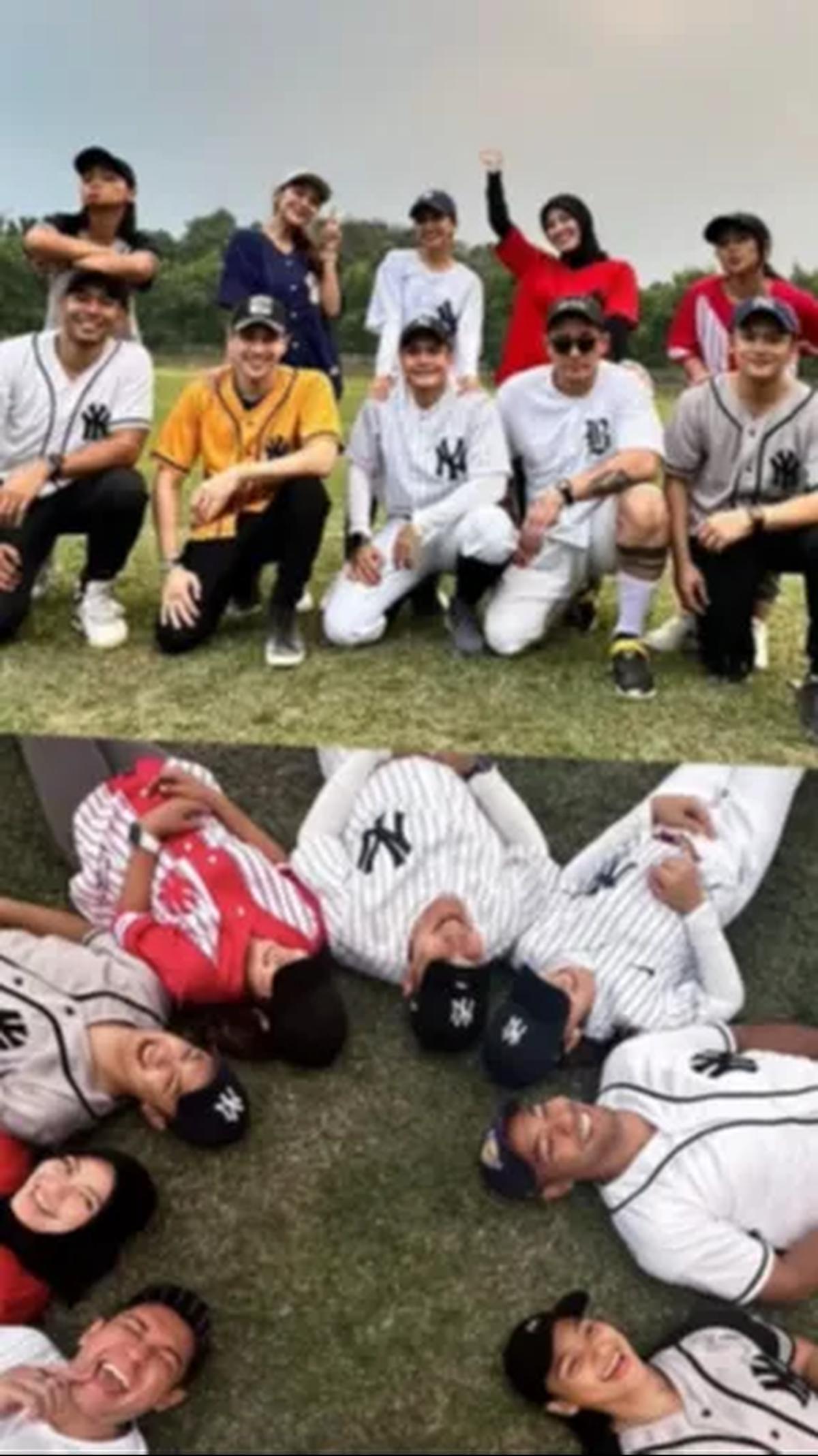 Dalam akhir permainan, para pemain Takdir Cinta yang Kupilih berfoto bersama.&nbsp;