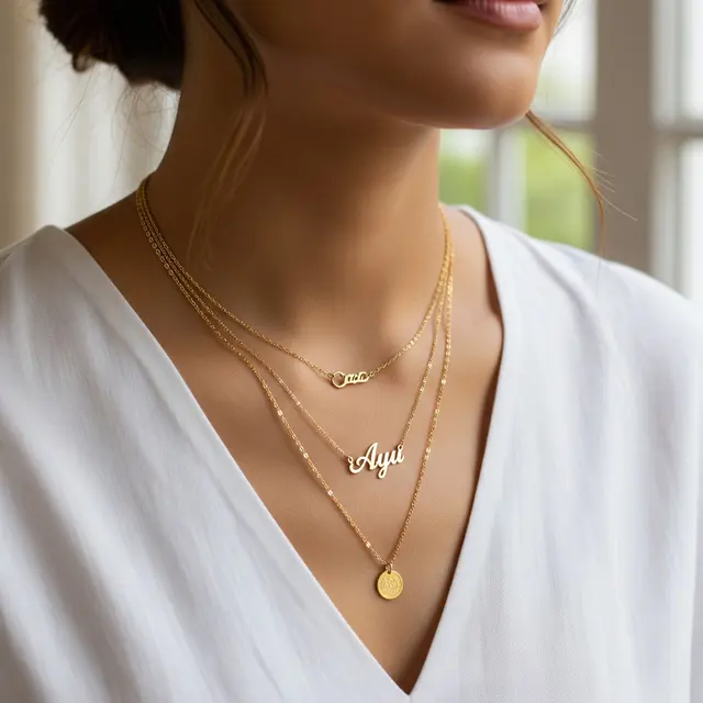 9 Inspirasi Kalung Emas Layering yang Lagi Hits, Tampil Modis dan Berkelas