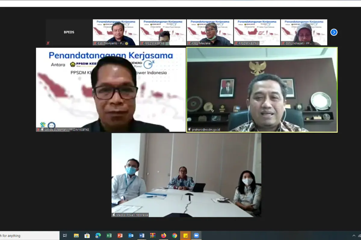 Wujudkan SDM Unggul, PPSDM KEBTKE Kolaborasi Strategis dengan Medco Energi