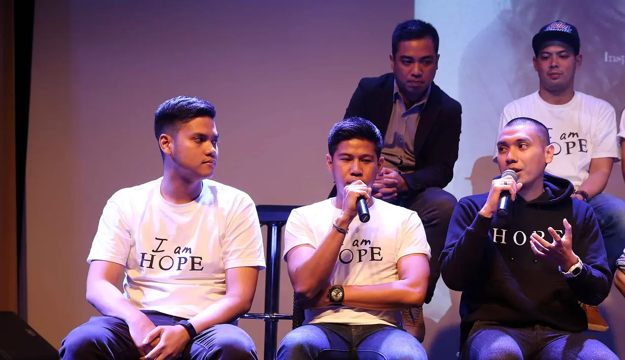 Ditemui di Prestige Kemang, Jakarta Selatan, Rabu (16/12), RAN mengaku bangga karena bisa menjadi bagian dari film yang mengisahkan tentang perjuangan seorang penderita kanker tersebut. (Nurwahyunan/Bintang.com)