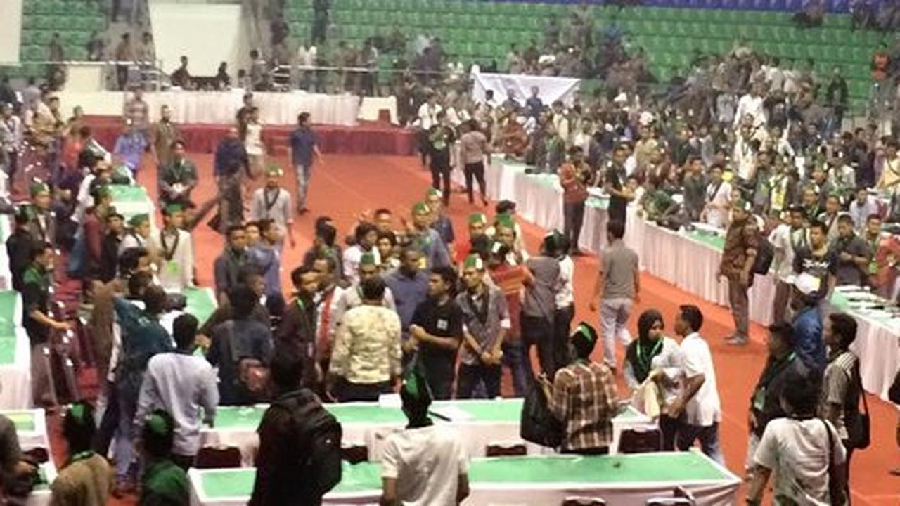 Hidung berdarah saat ricuh Kongres HMI, Sawer lapor ke Polisi
