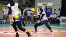 Nandita Ayu Salsabila merupakan pemain terbaik atau MVP di PLN Mobile Proliga 2022. Sebagai Opposite Hitter, Ayu kerap kali membuat lawan-lawan Bandung Bjb Tandamata kewalahan karena spike kerasnya. (Bola.com/Bagaskara Lazuardi)
