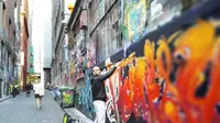 Gang Grafiti Melbourne (Liputan6.com/Tanti Yulianingsih)