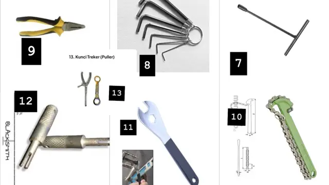 Berikut Jenis Kunci Bengke 7-13