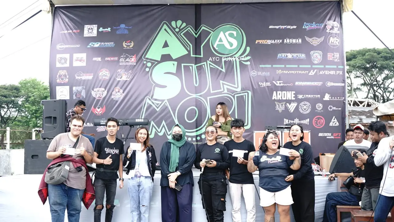 Relawan Asandra menggelar sunmori di Kepanjen Malang. (Istimewa)