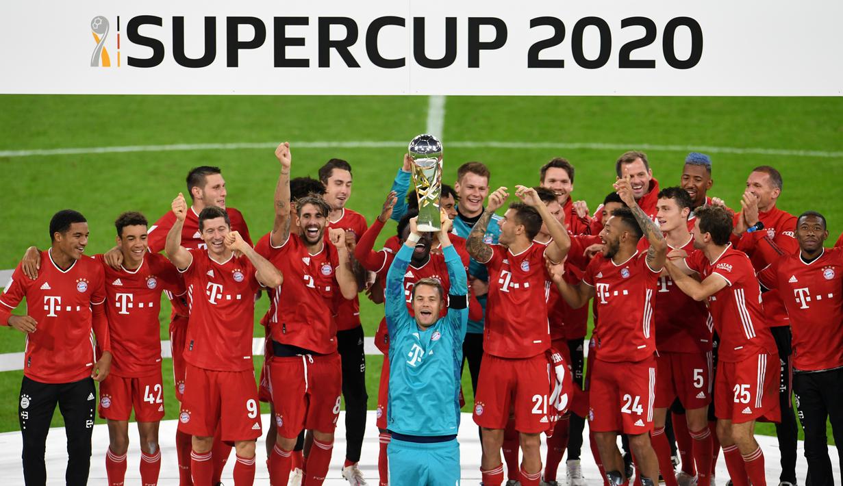 Foto 5 Trofi Juara Bayern Munchen Di Tahun 2020 Bola Liputan6 Com