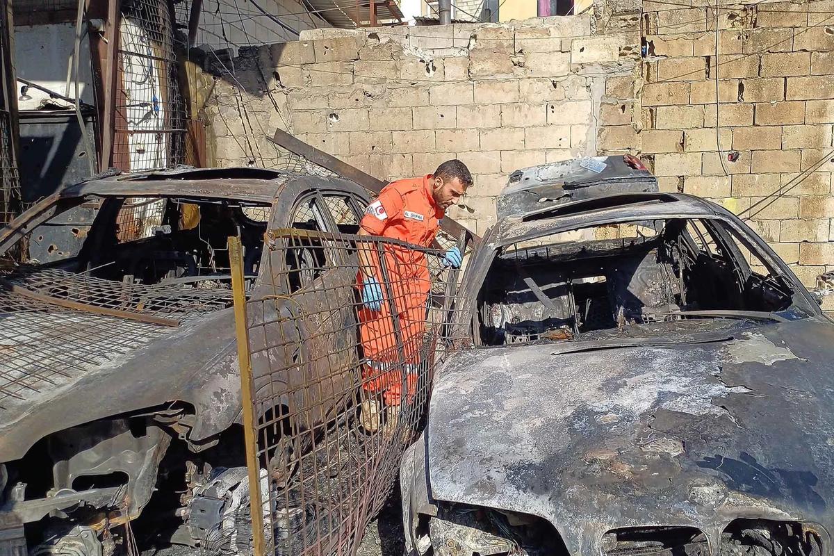 FOTO: Serangan Udara Israel di Ein el-Hilweh Tewaskan 13 Orang di Lebanon Selatan