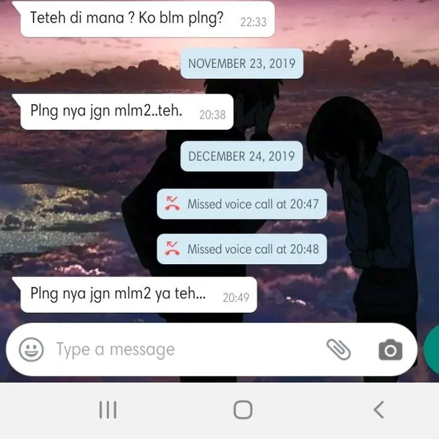 7 Chat Bapak Nyuruh Anak Pulang Ini Kocak, Ada yang Drama